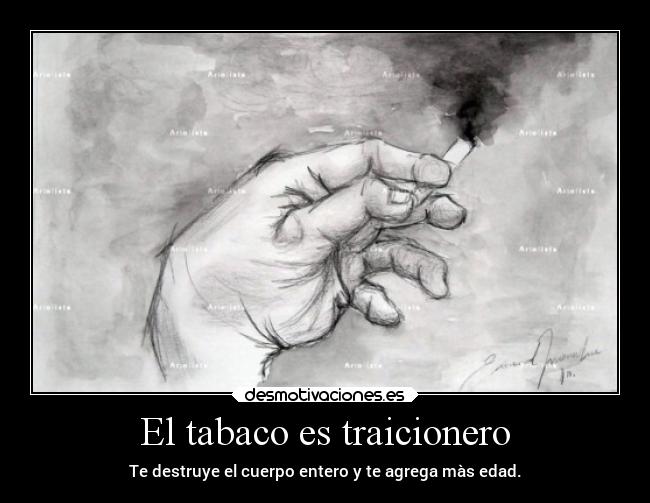 carteles vida salud cigarillo humo victorvandort desmotivaciones