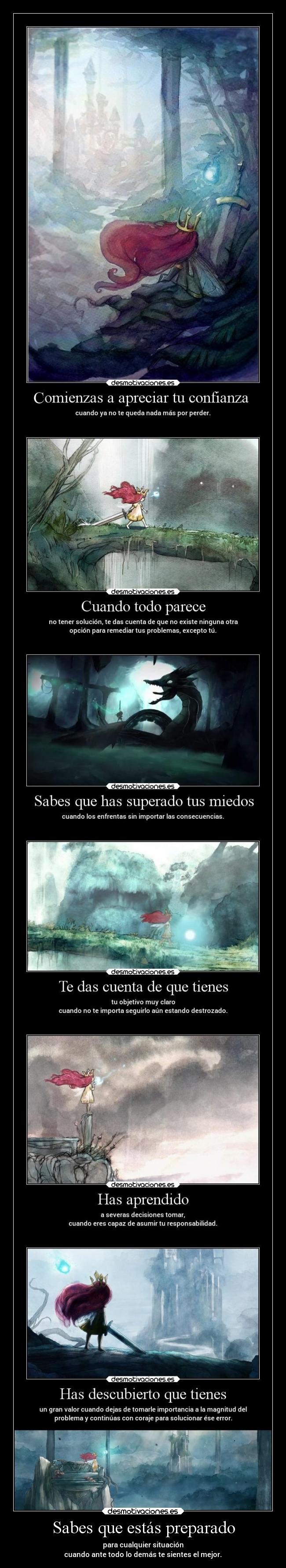 Sabes que estás preparado - 