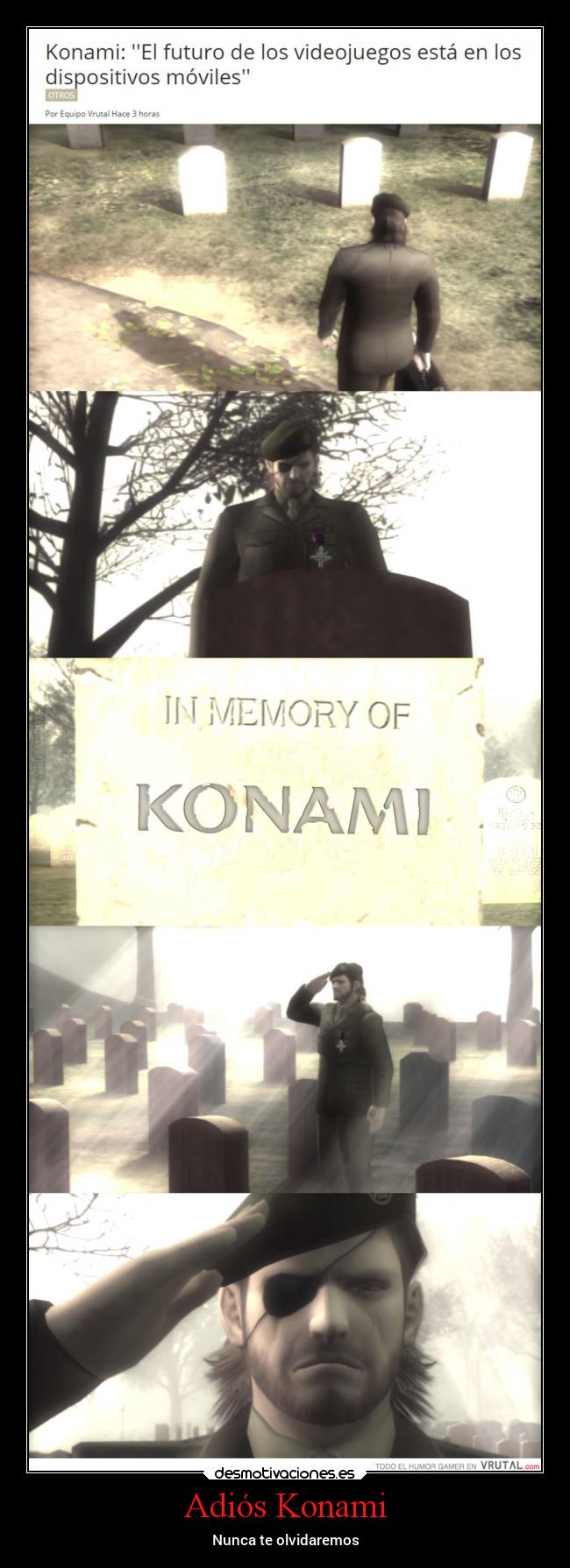 carteles videojuegos konami metalgearsolid3 metal gear solid patriot naked snake big boss patriota desmotivaciones