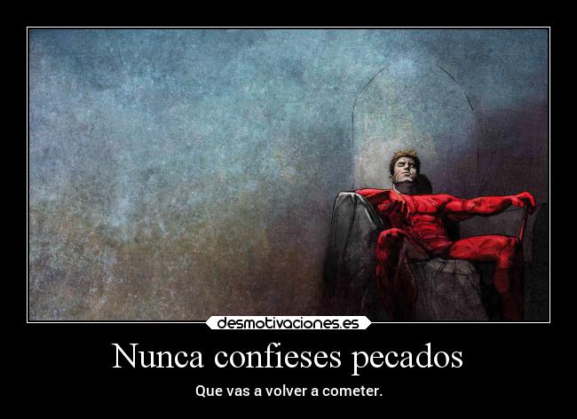 carteles videojuegos marvel comics matt murdock pecados victorvandort desmotivaciones