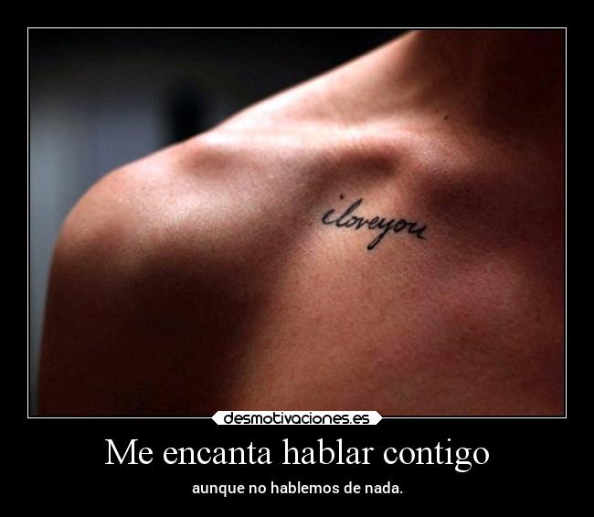 Me encanta hablar contigo - 