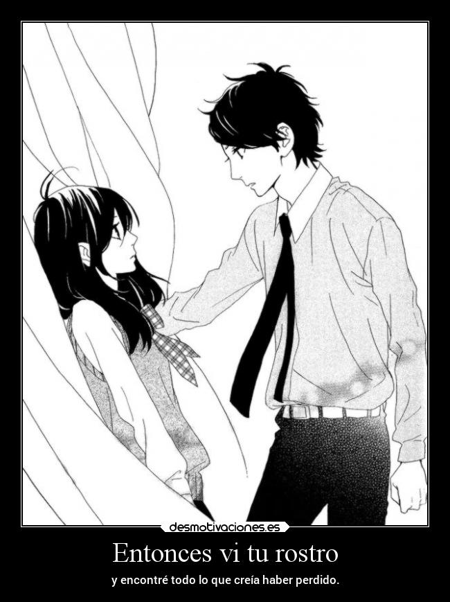 Entonces vi tu rostro - y encontré todo lo que creía haber perdido.