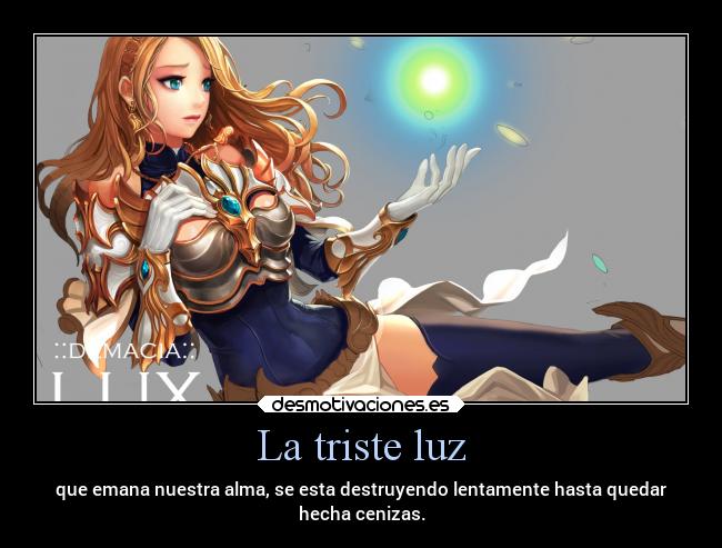 La triste luz - 