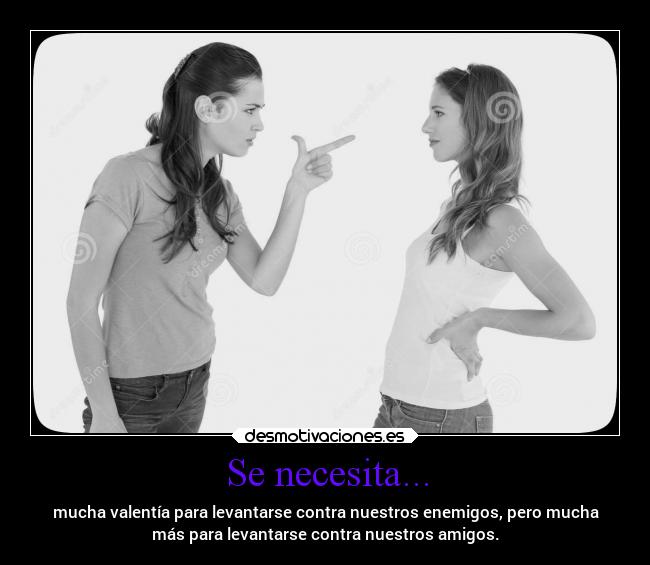 Se necesita... -