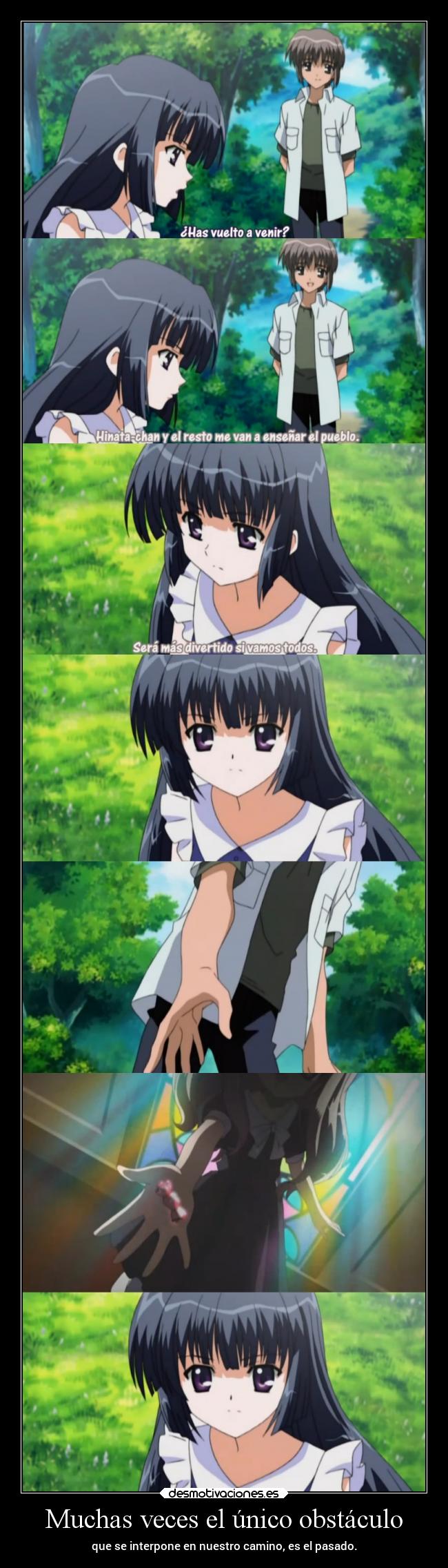 Muchas veces el único obstáculo - 