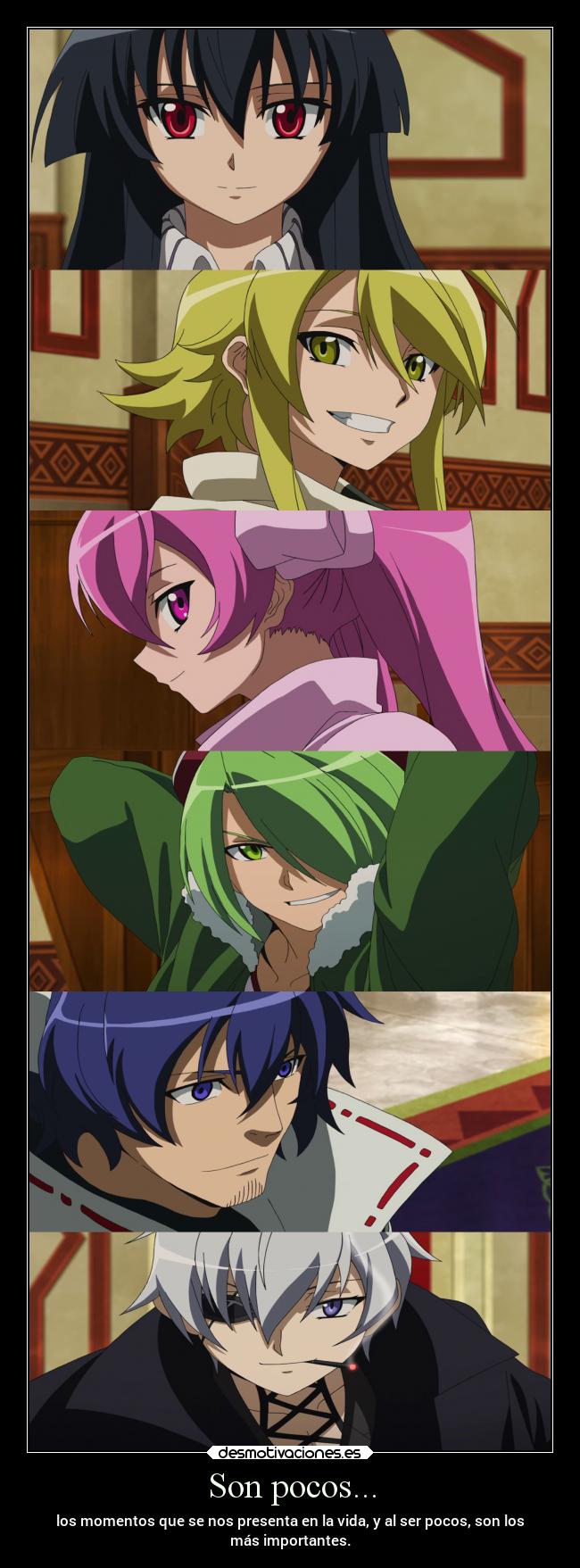 Son pocos... - los momentos que se nos presenta en la vida, y al ser pocos, son los
más importantes.