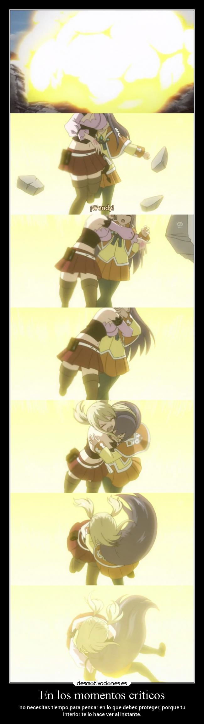 En los momentos críticos - 