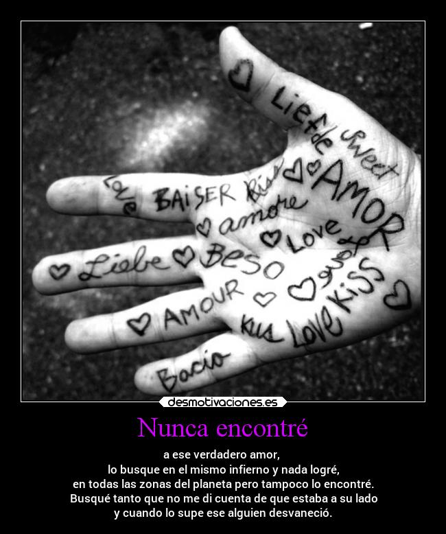 carteles amor busqueda desvanecioaunquenuncaloolvide desmotivaciones