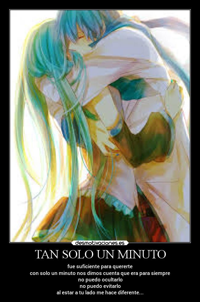 TAN SOLO UN MINUTO -