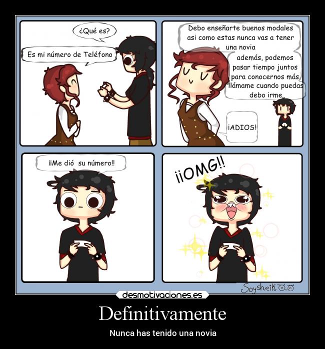 Definitivamente - Nunca has tenido una novia