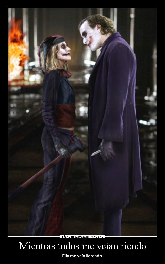 Mientras todos me veían riendo - 