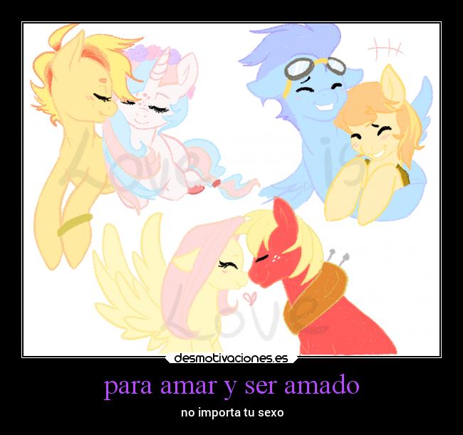 para amar y ser amado - no importa tu sexo