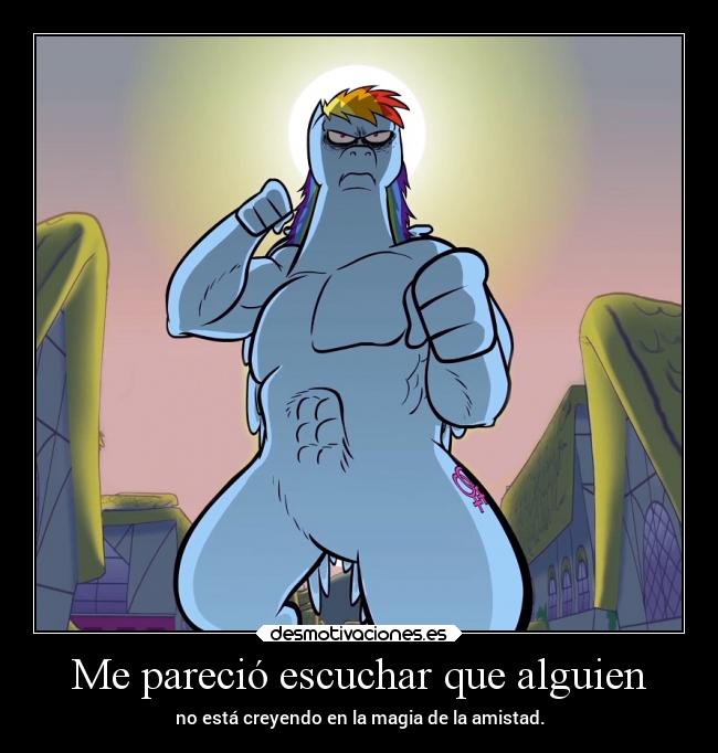 Me pareció escuchar que alguien - 