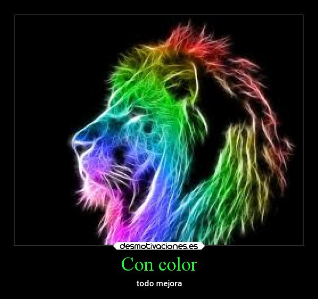 carteles animales color mejor todo desmotivaciones