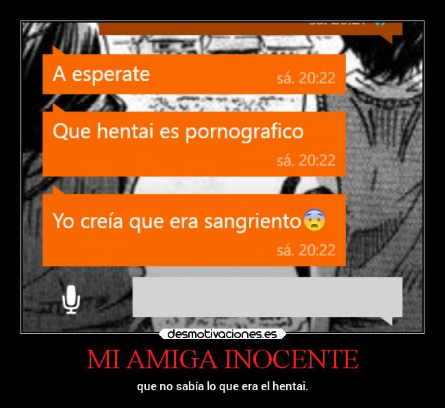 MI AMIGA INOCENTE - 
