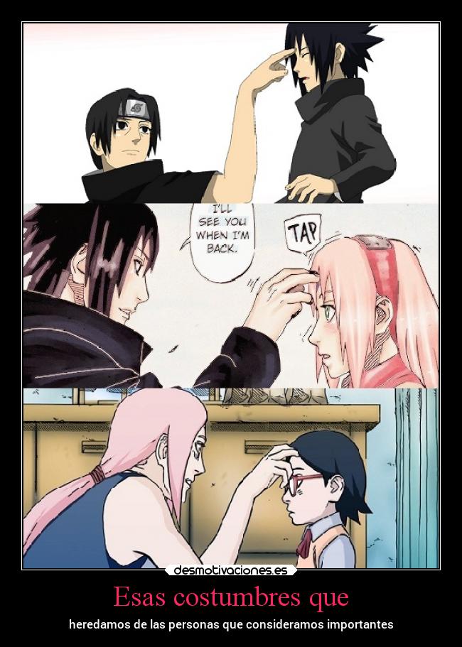 Esas costumbres que - heredamos de las personas que consideramos importantes