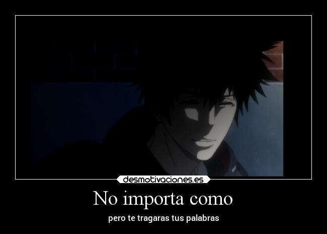 carteles anime desmotivaciones