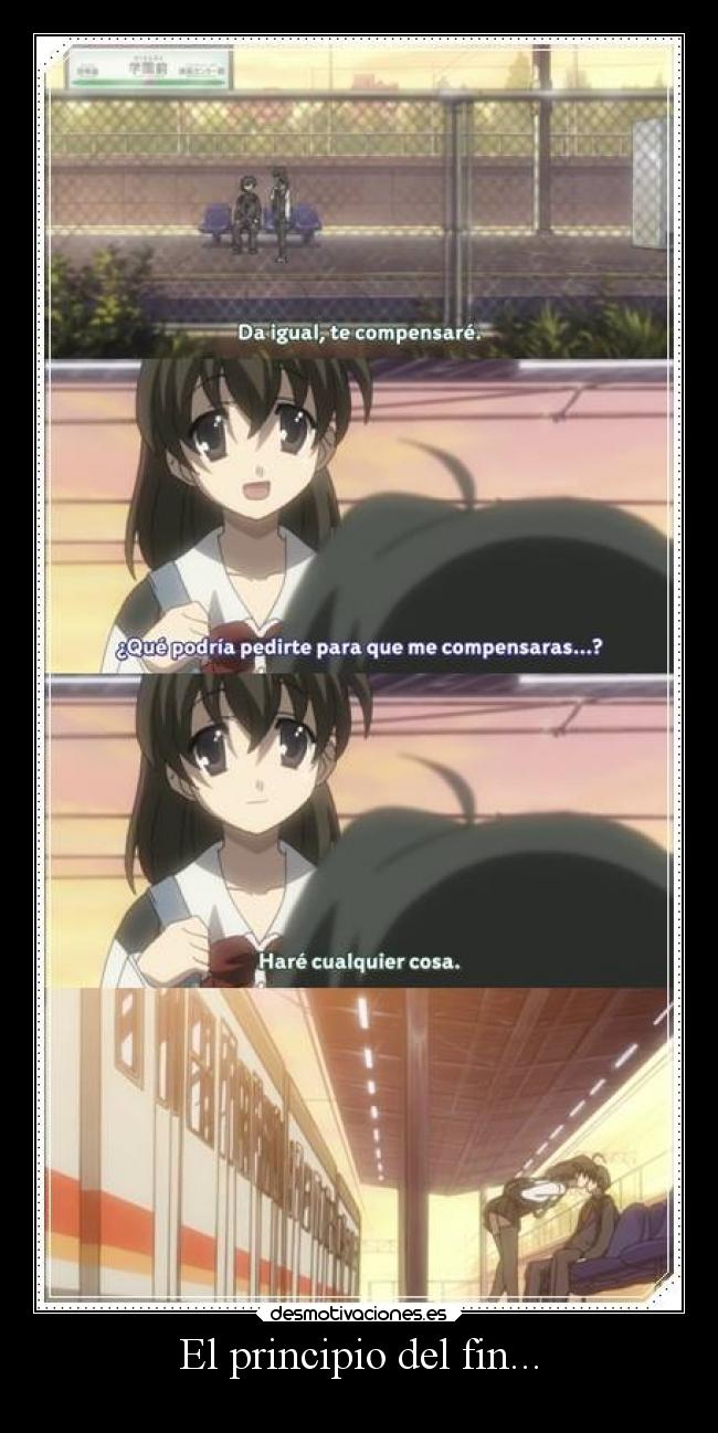carteles anime desmotivaciones