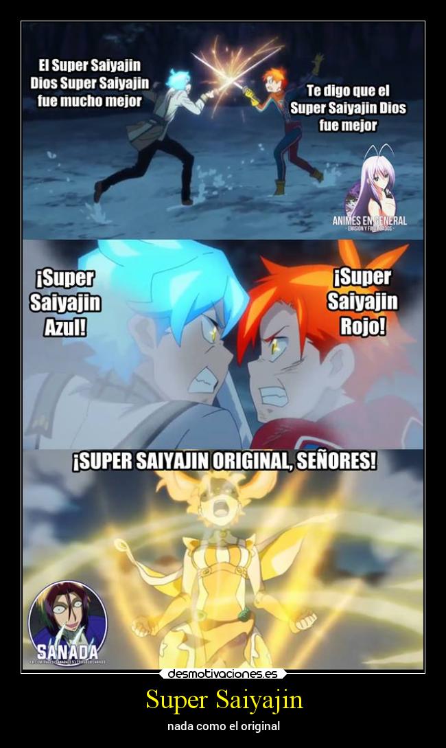 carteles anime dragon ball puchline super saiyajin parodia desmotivaciones