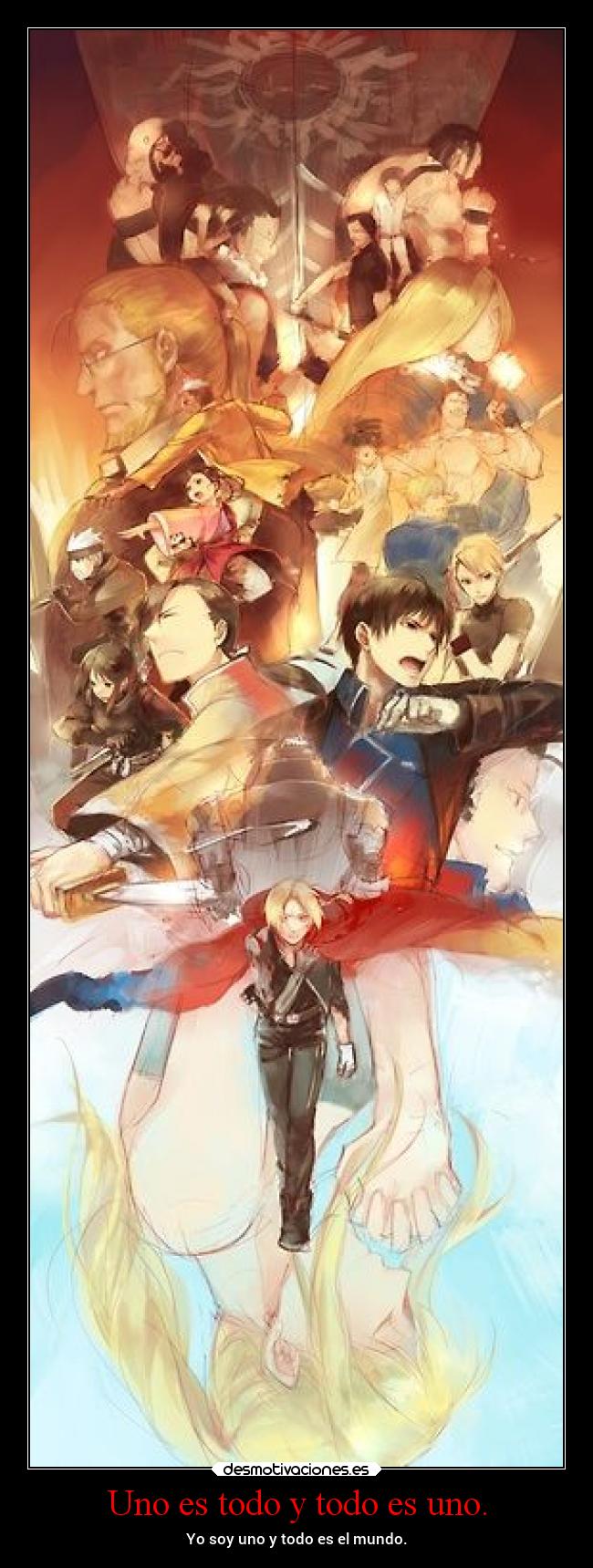 carteles anime fullmetalalchemist fullmetalalchemistbrotherhood edward danieldats desmotivaciones