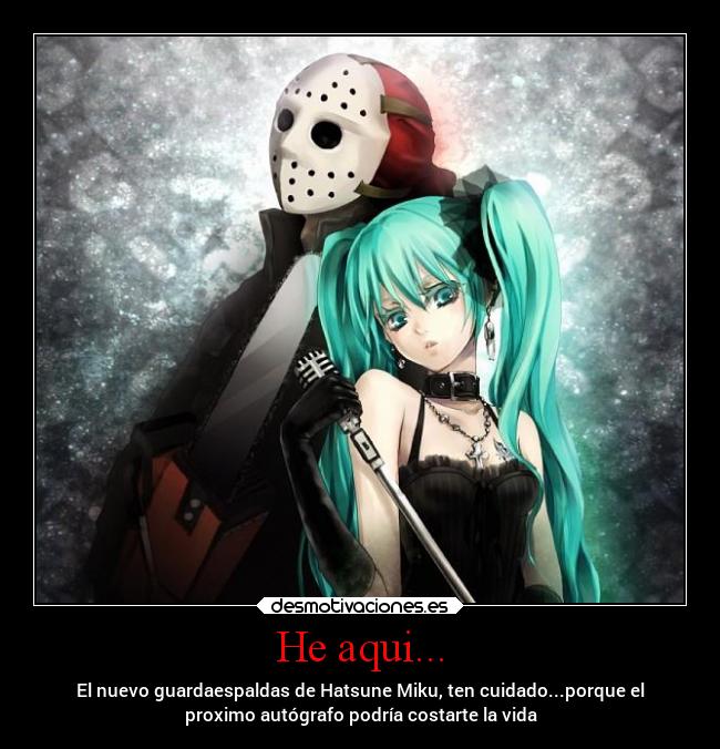 carteles anime hatsunemiku desmotivaciones