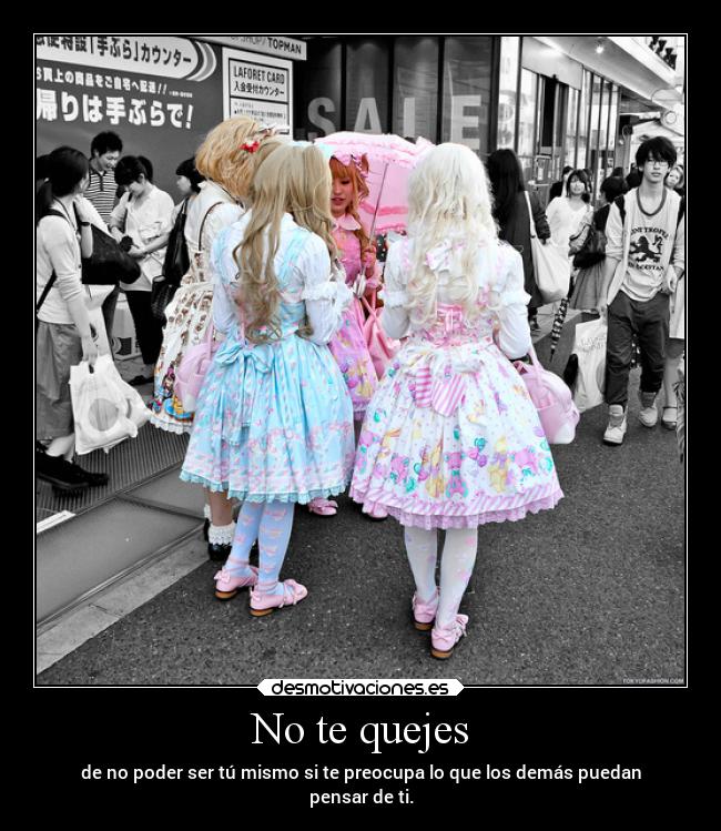 carteles anime libertad mundo criticas sociedad moda kawaii lolita desmotivaciones