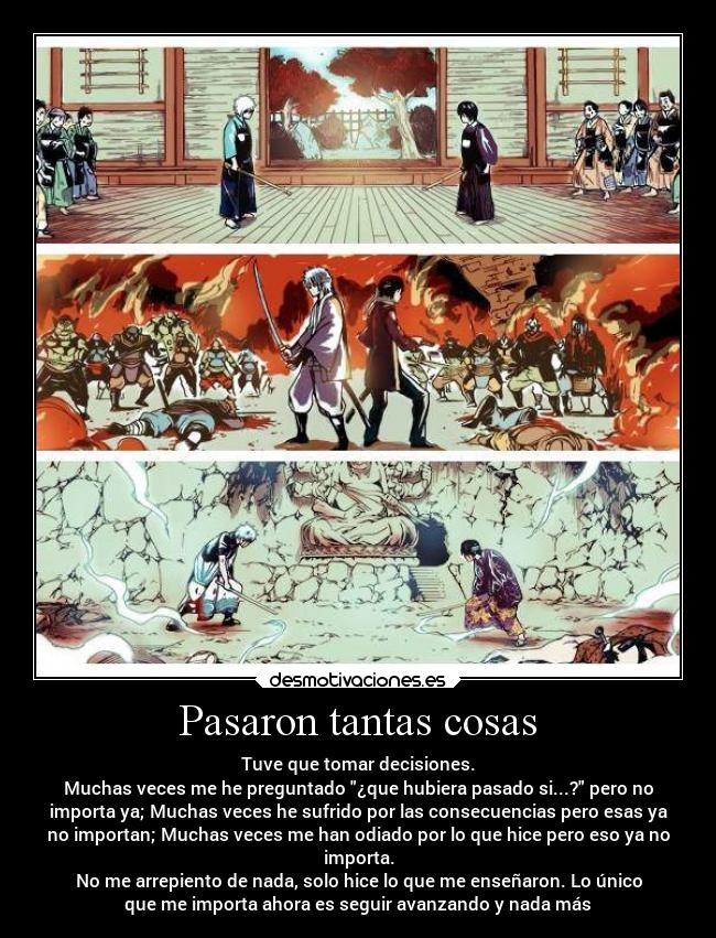 Pasaron tantas cosas - 