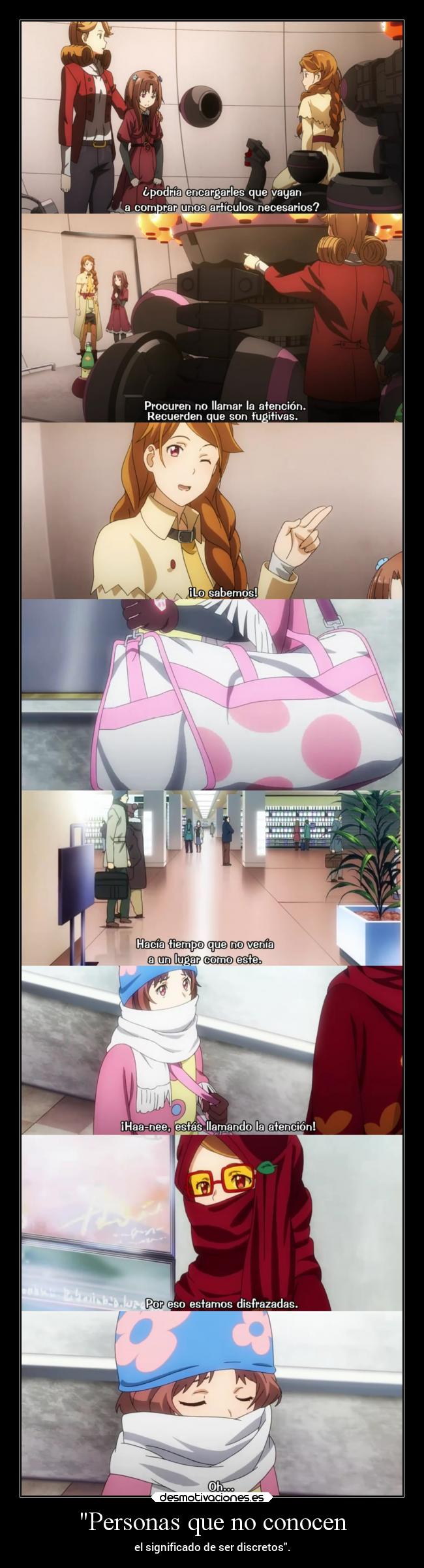 Personas que no conocen -