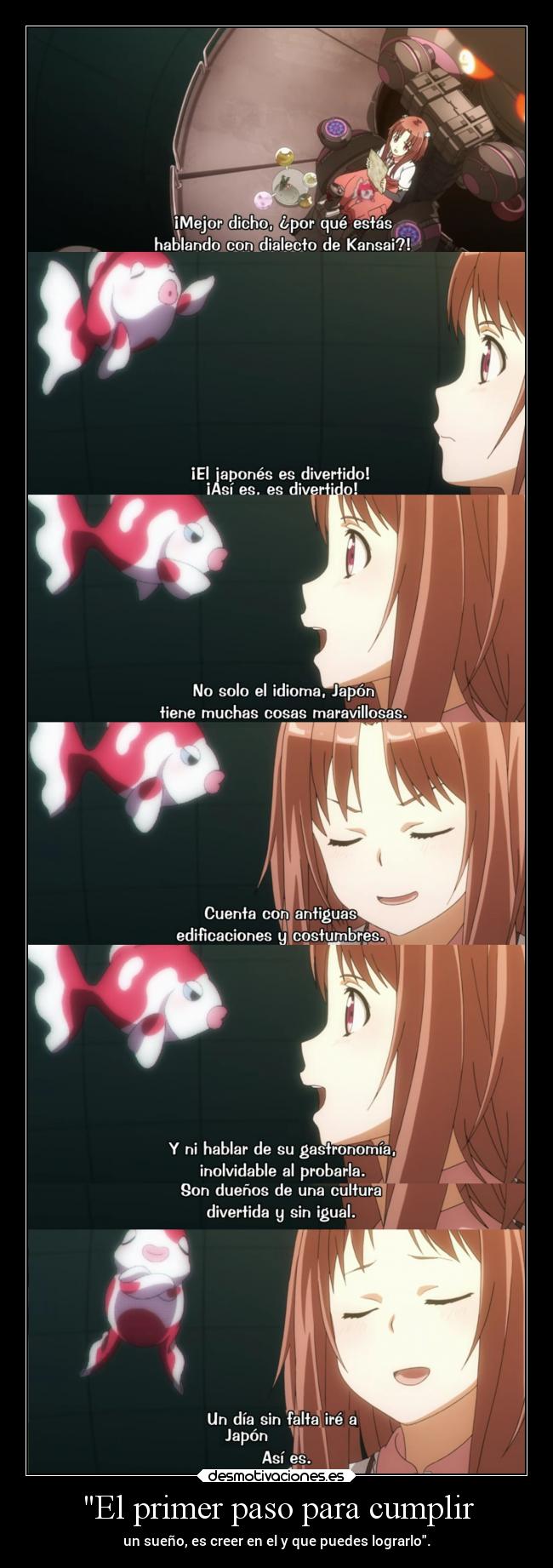 El primer paso para cumplir - 