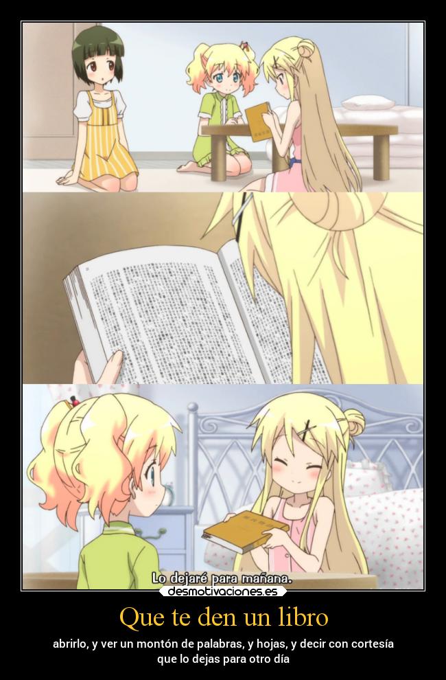 Que te den un libro - 