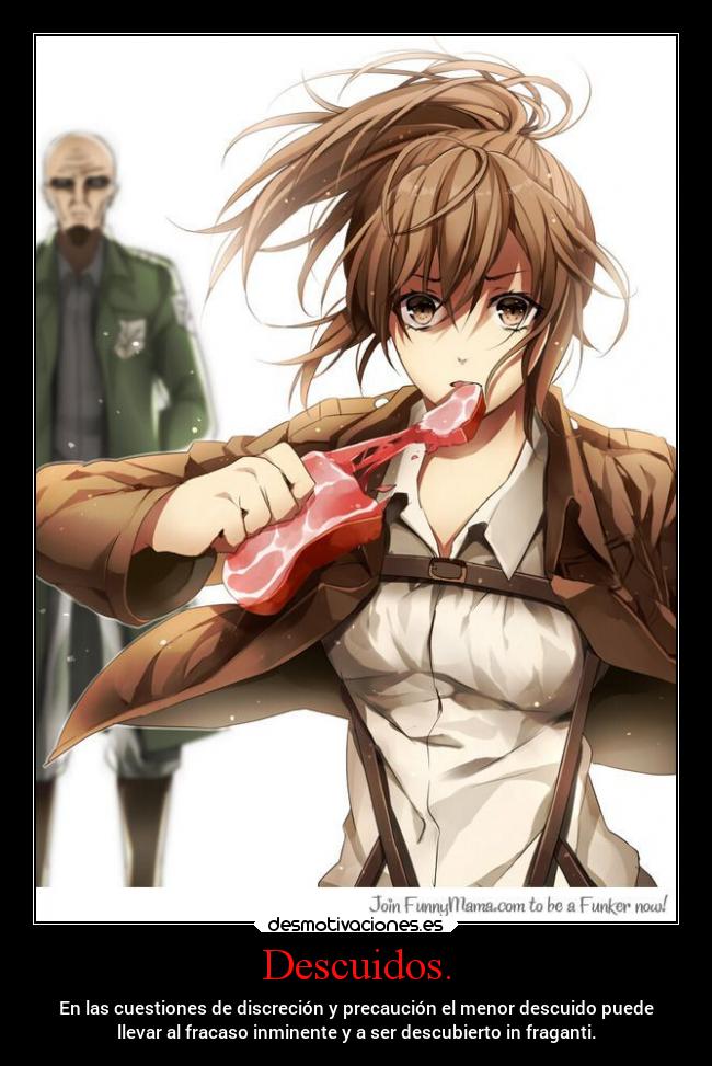 Descuidos. - 