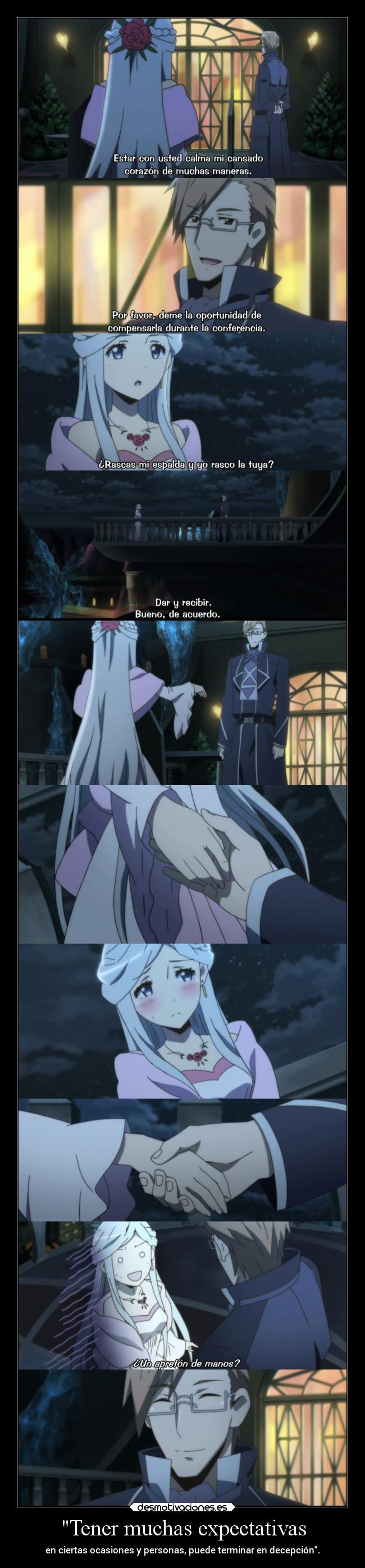 Tener muchas expectativas -