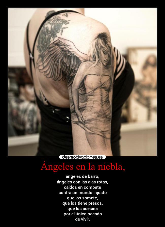 Ángeles en la niebla, -
