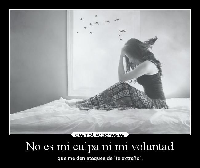 No es mi culpa ni mi voluntad - 