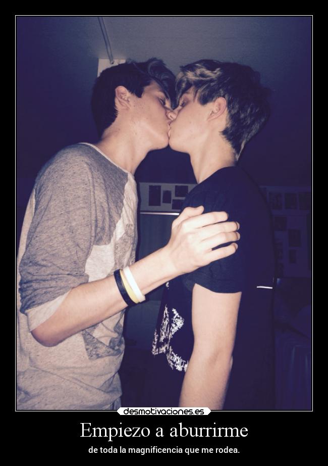 Empiezo a aburrirme - de toda la magnificencia que me rodea.