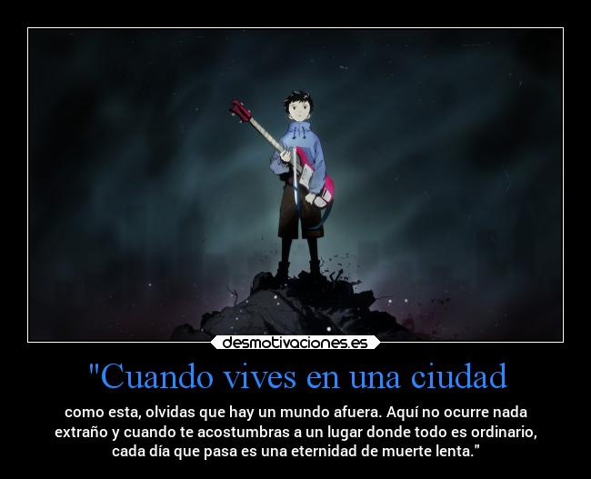 Cuando vives en una ciudad - 