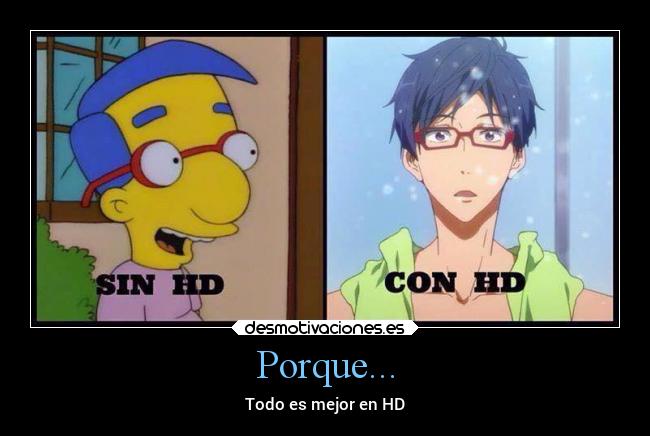 Porque... -
