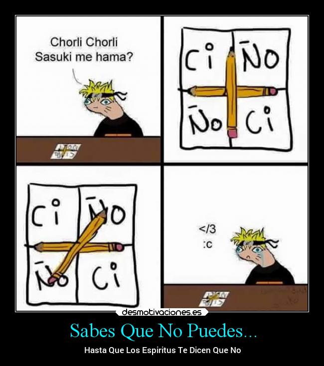 Sabes Que No Puedes... -