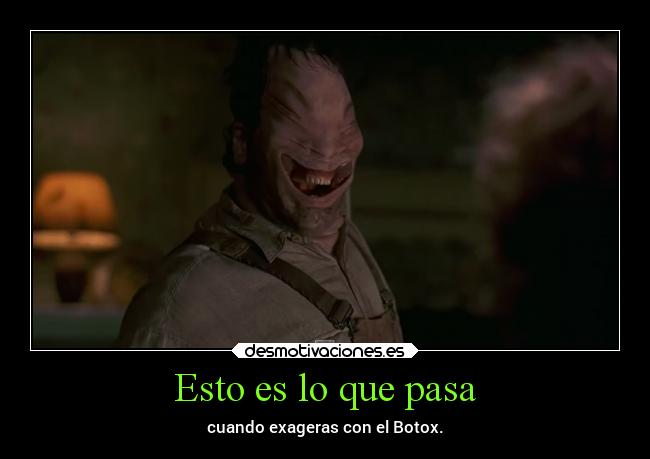 carteles cine hombres negro botox edgar desmotivaciones