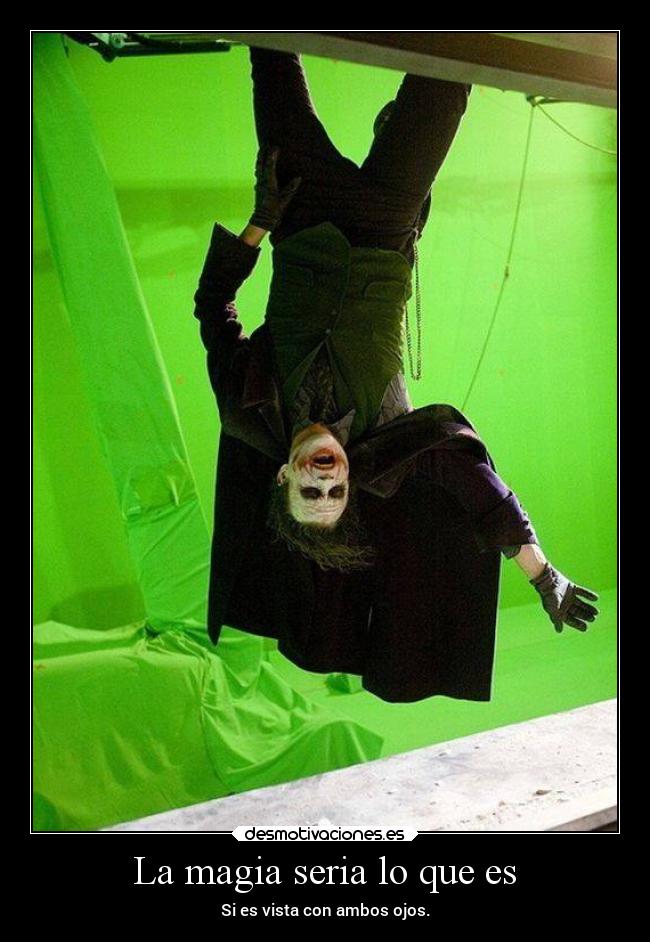 La magia seria lo que es -