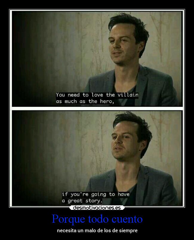 Porque todo cuento - necesita un malo de los de siempre
