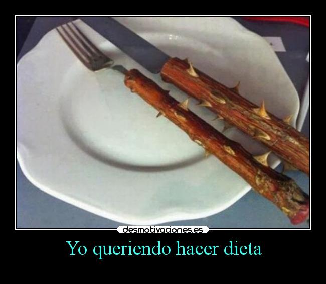 Yo queriendo hacer dieta - 