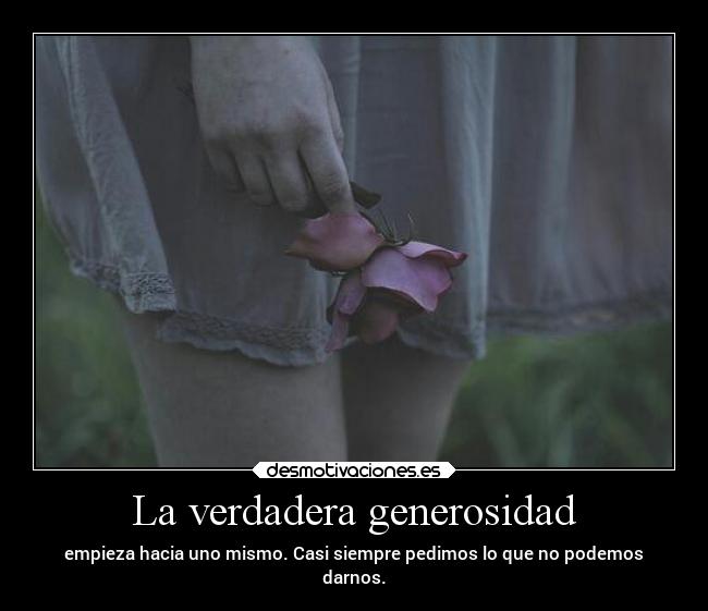 carteles confianza alma generosidad flor relaciones seguridad desmotivaciones