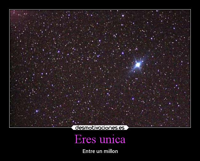 Eres unica - 