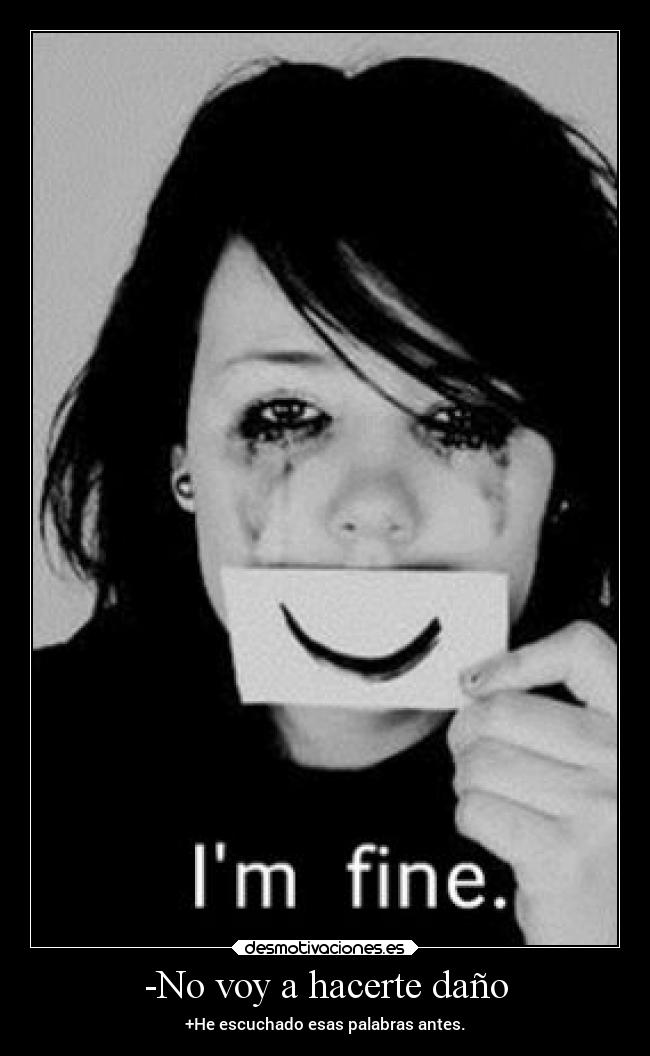 -No voy a hacerte daño - 