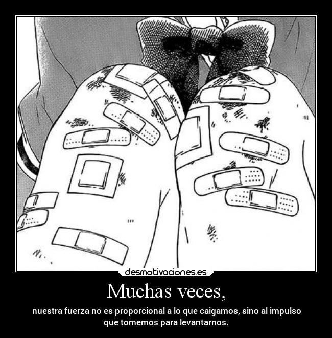 Muchas veces, - 
