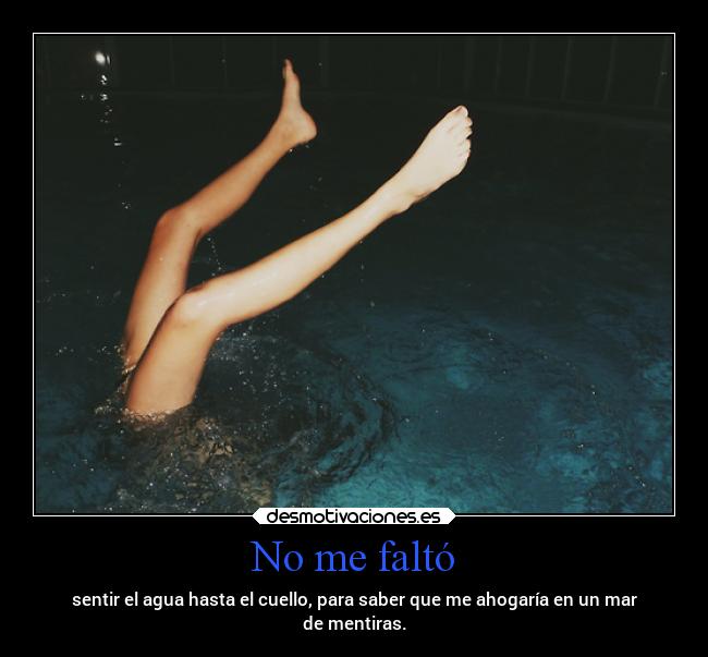 No me faltó - 