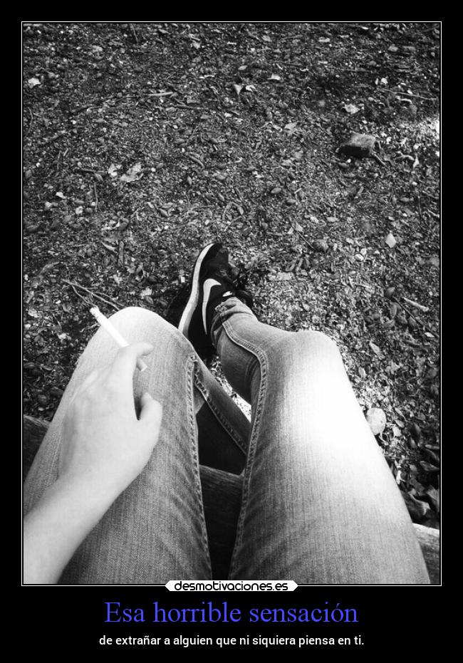 Esa horrible sensación - 