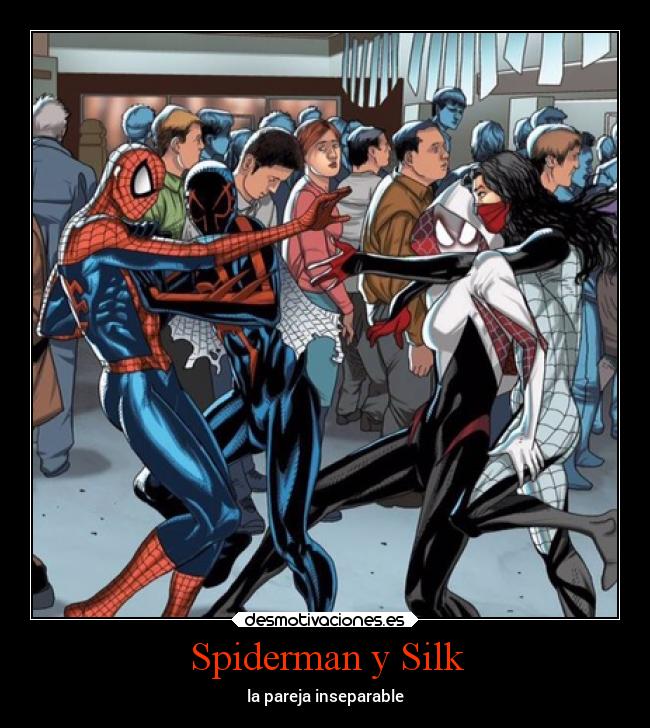 Spiderman y Silk - 