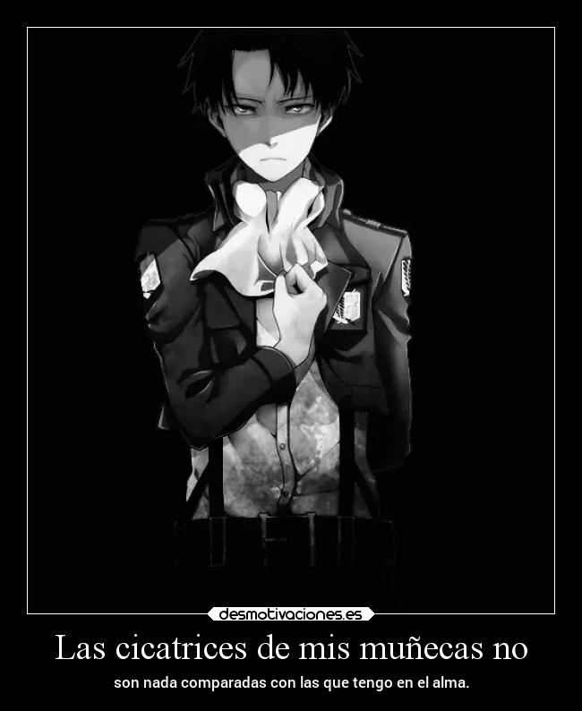 Las cicatrices de mis muñecas no -